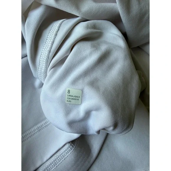 Lululemon Women's Lightweight High-Rise Tennis Skirt Skort White Size 8 - Picture 13 of 13